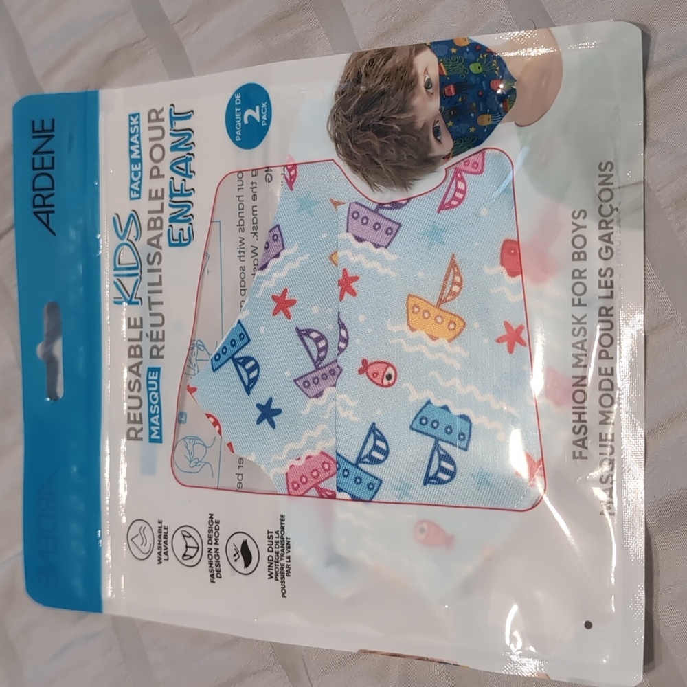 2pk Masks Kids Non-Medical